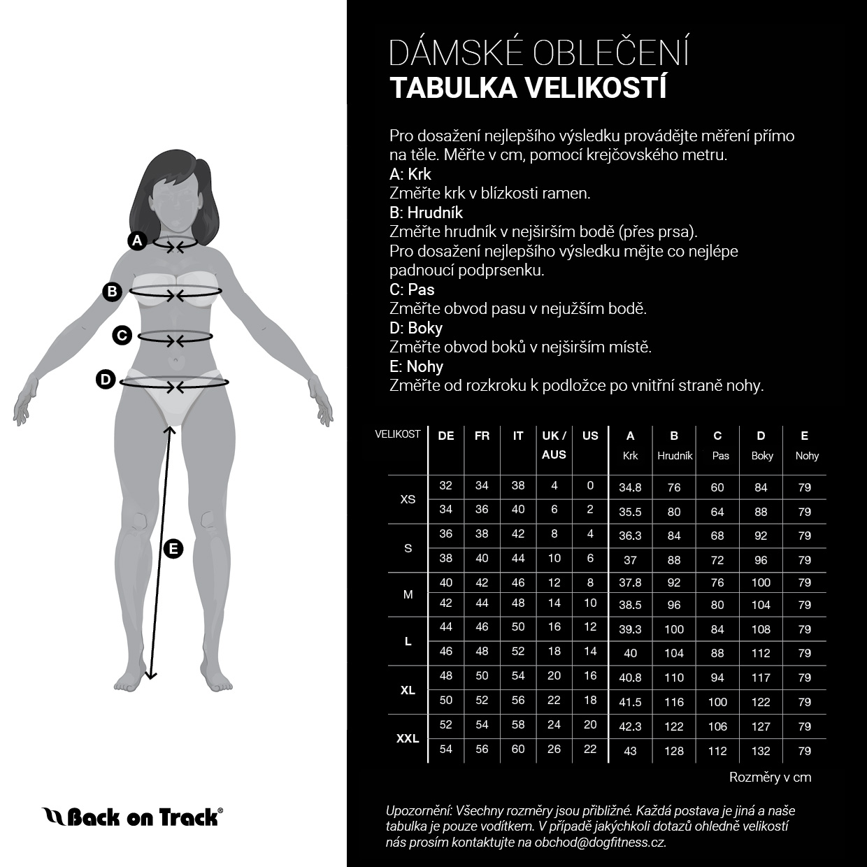 ENG SIZE CHART CLOTHES GENERAL F